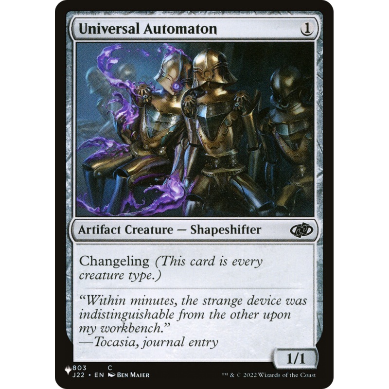 Universal Automaton (J22) [The List]
