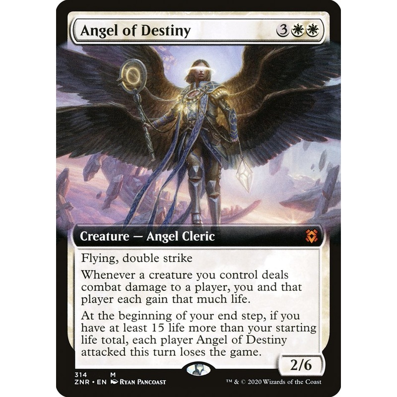 Angel of Destiny (Extended Art) [Zendikar Rising]