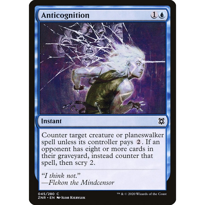 Anticognition [Zendikar Rising]