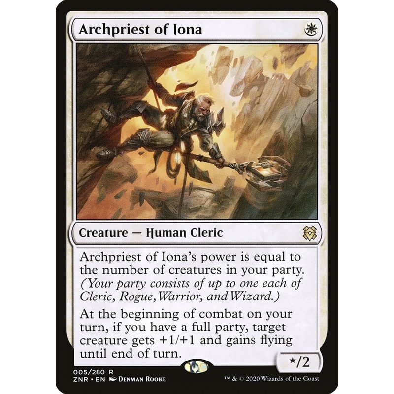 Archpriest of Iona [Zendikar Rising]