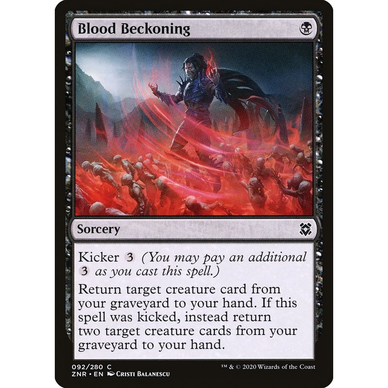 Blood Beckoning [Zendikar Rising]