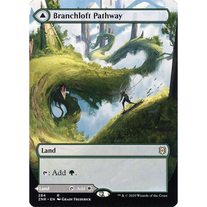 Branchloft Pathway // Boulderloft Pathway (Borderless Alternate Art) [Zendikar Rising]