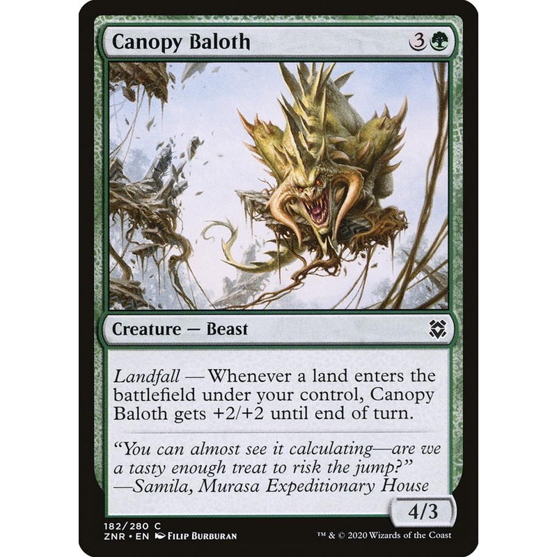 Canopy Baloth [Zendikar Rising]