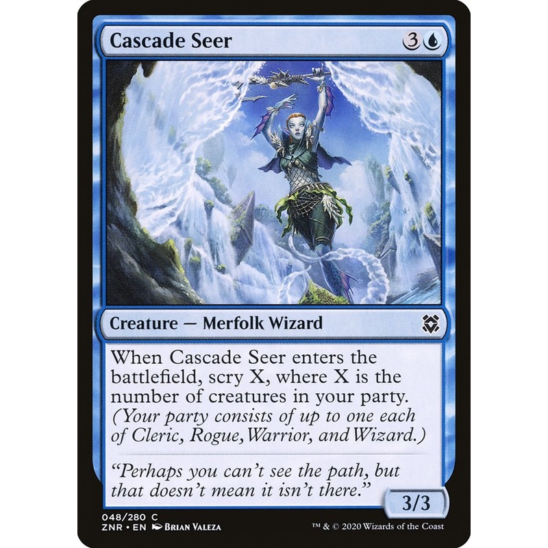 Cascade Seer [Zendikar Rising]