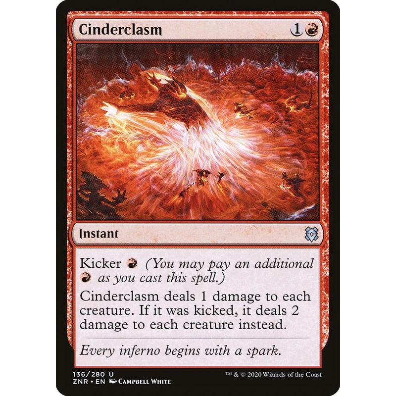 Cinderclasm [Zendikar Rising]
