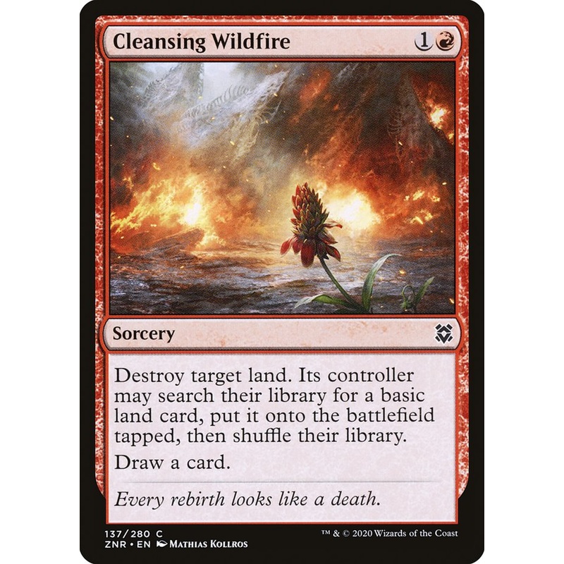 Cleansing Wildfire [Zendikar Rising]