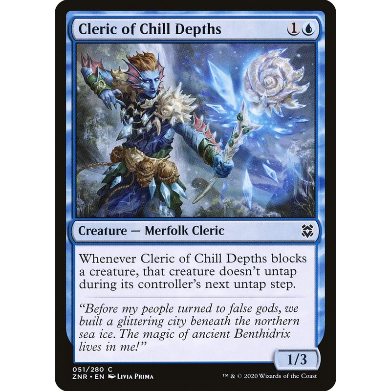Cleric of Chill Depths [Zendikar Rising]