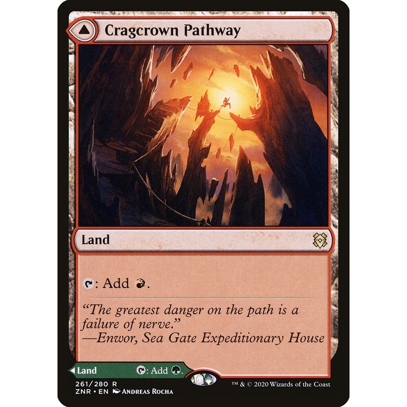 Cragcrown Pathway // Timbercrown Pathway [Zendikar Rising]