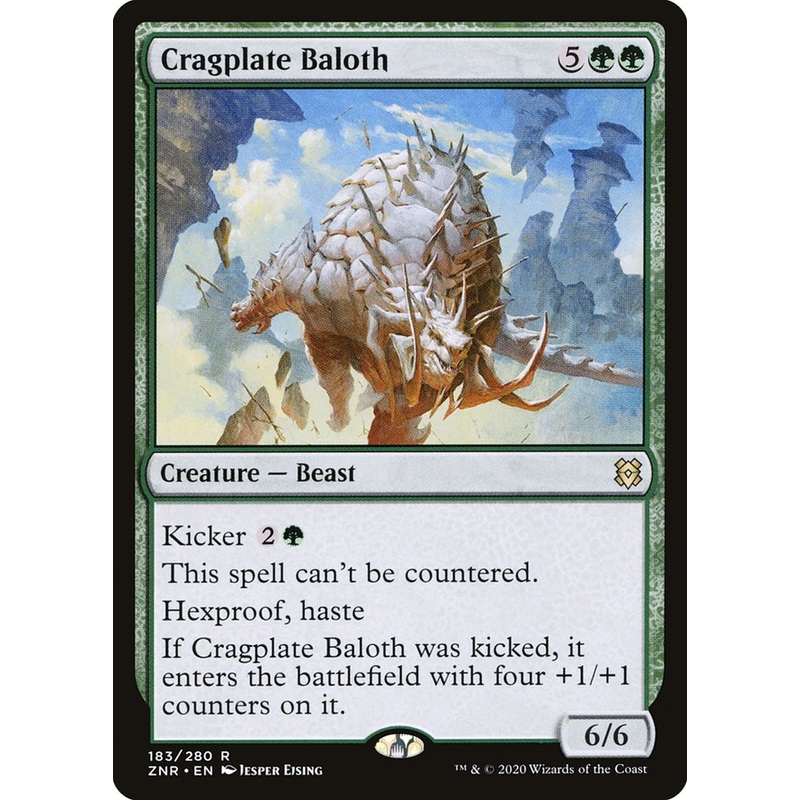 Cragplate Baloth [Zendikar Rising]