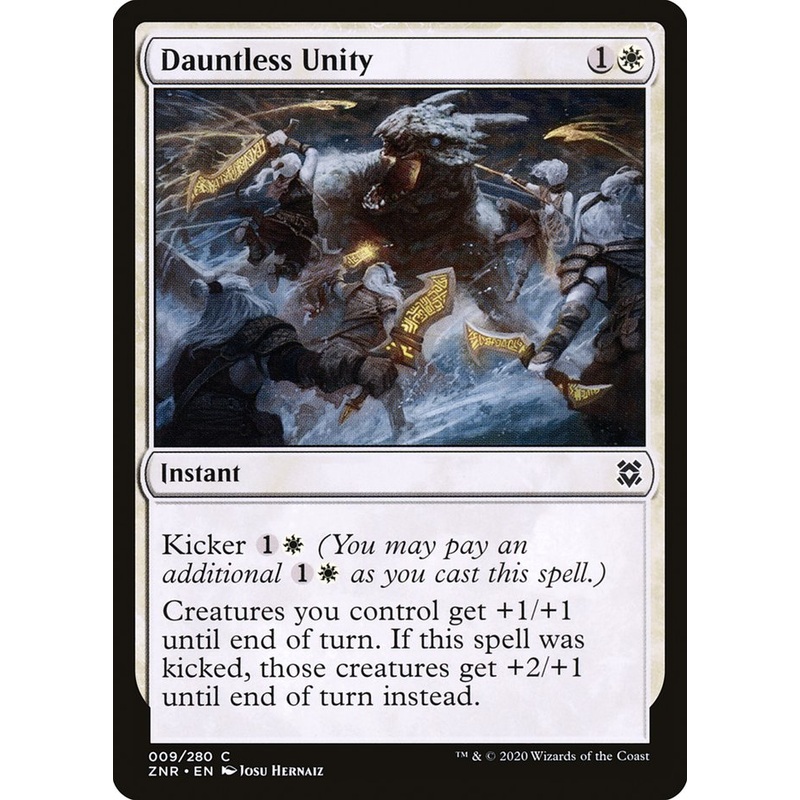 Dauntless Unity [Zendikar Rising]