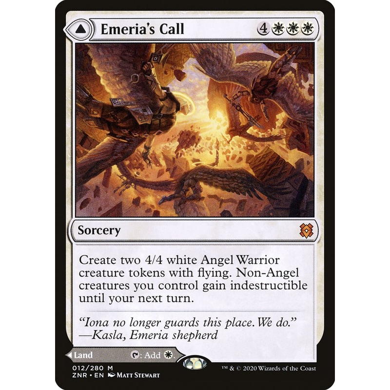 Emeria's Call // Emeria, Shattered Skyclave [Zendikar Rising]