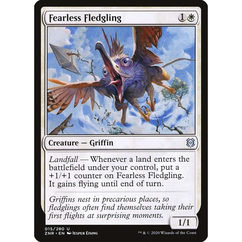 Fearless Fledgling [Zendikar Rising]