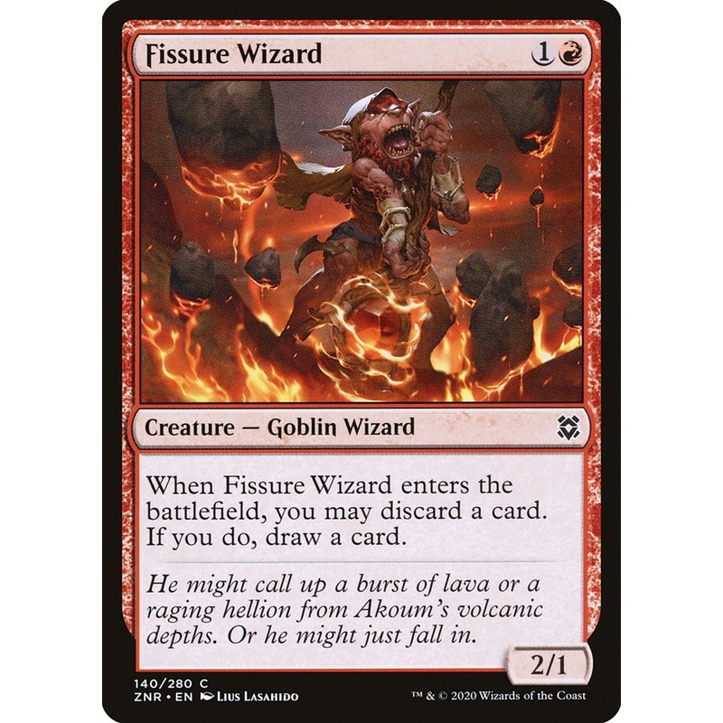 Fissure Wizard [Zendikar Rising]