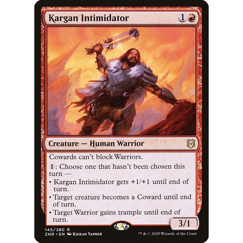 Kargan Intimidator [Zendikar Rising]