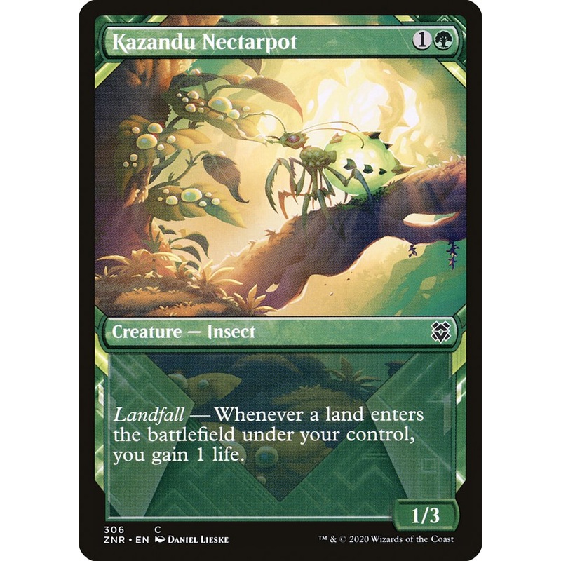 Kazandu Nectarpot (Showcase) [Zendikar Rising]