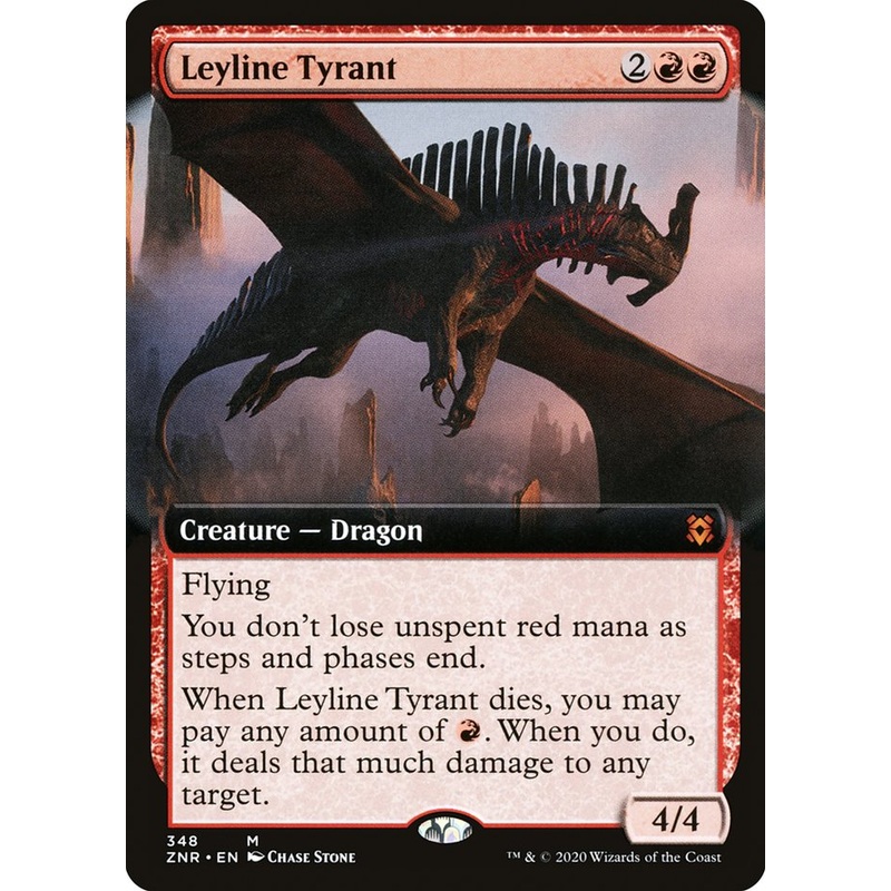 Leyline Tyrant (Extended Art) [Zendikar Rising]