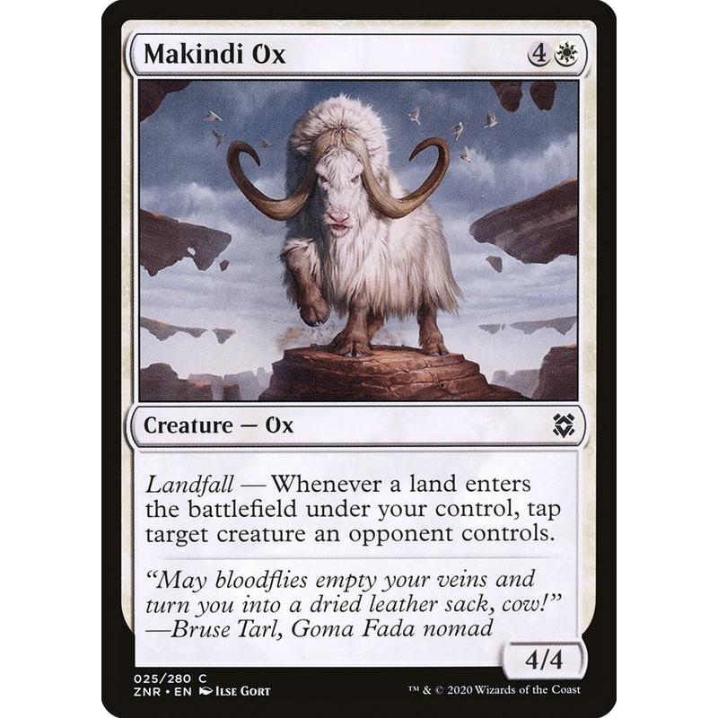 Makindi Ox [Zendikar Rising]