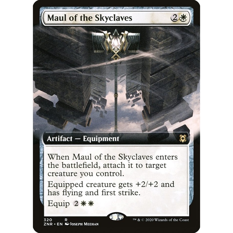Maul of the Skyclaves (Extended Art) [Zendikar Rising]