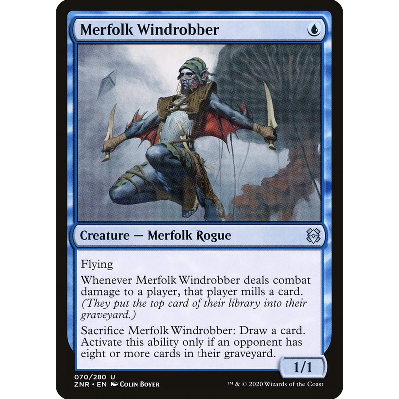 Merfolk Windrobber [Zendikar Rising]