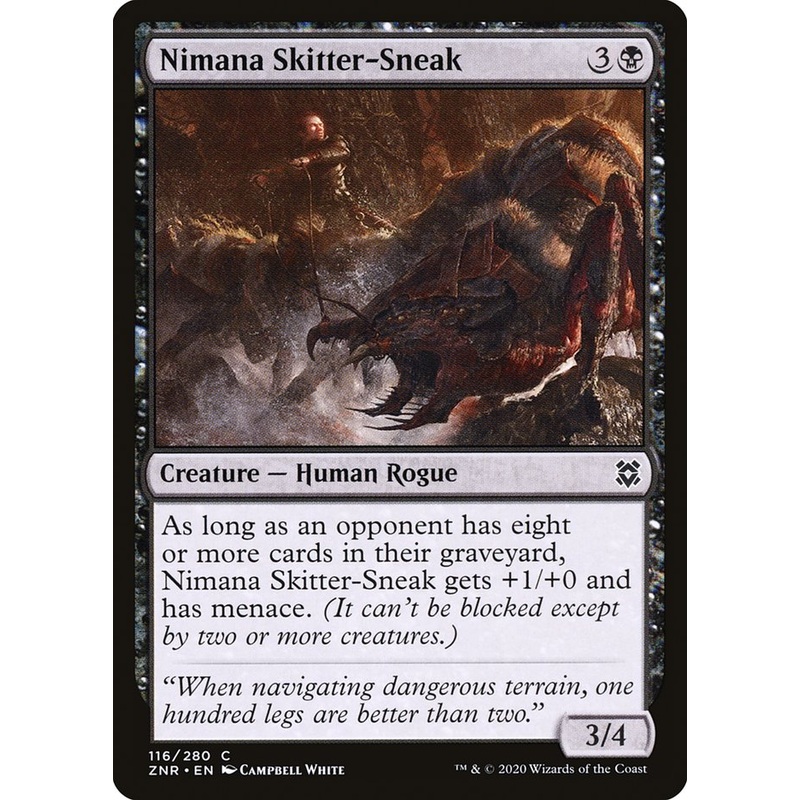 Nimana Skitter-Sneak [Zendikar Rising]