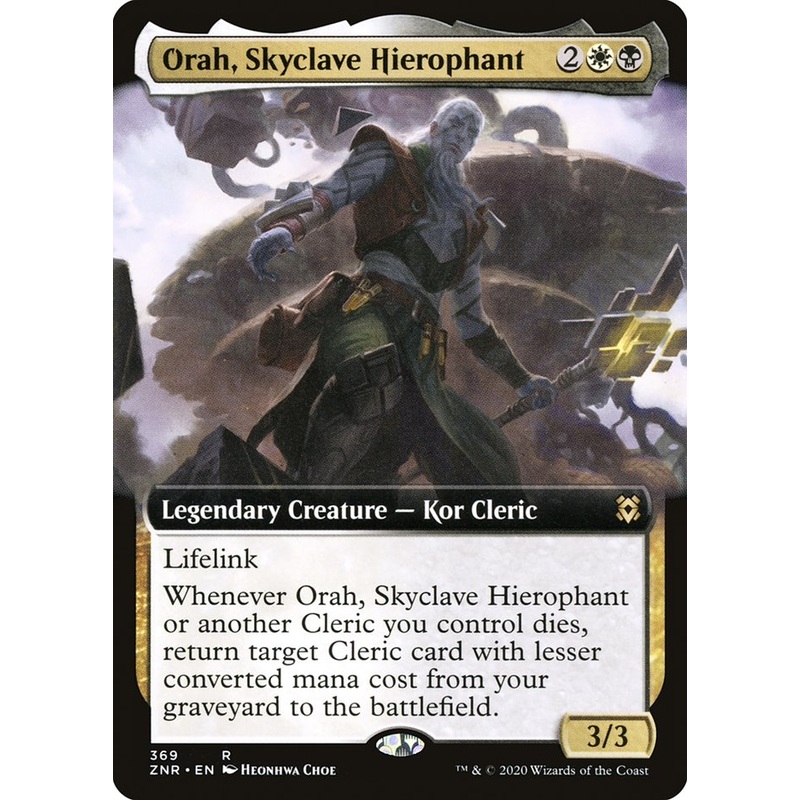Orah, Skyclave Hierophant (Extended Art) [Zendikar Rising]