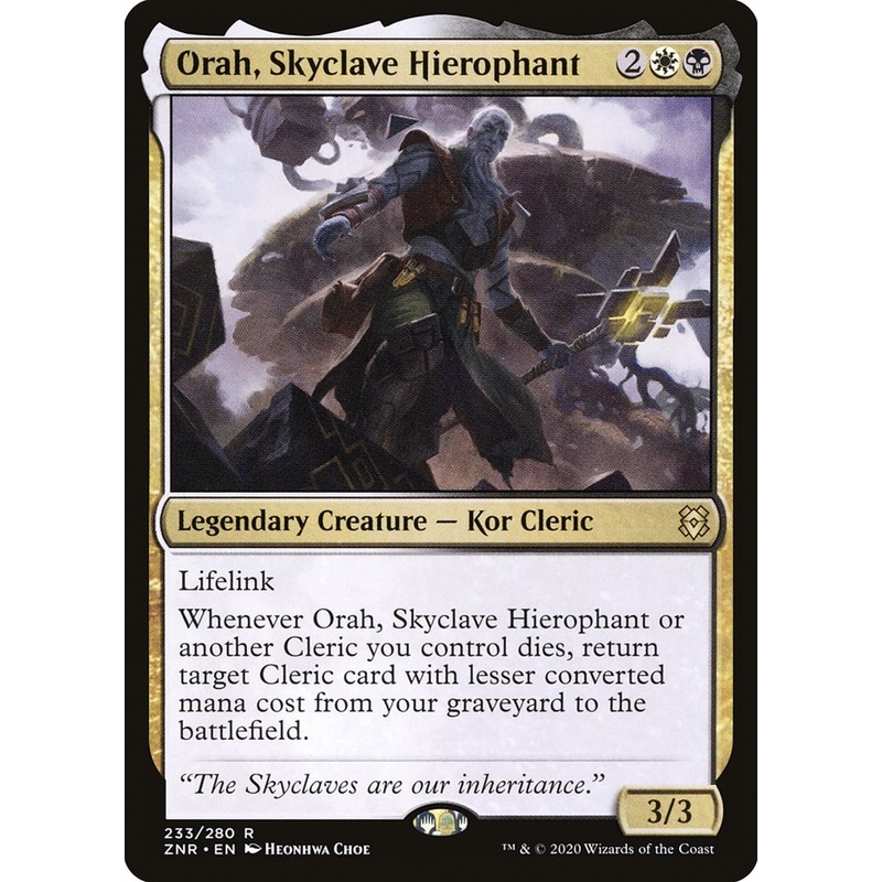 Orah, Skyclave Hierophant [Zendikar Rising]