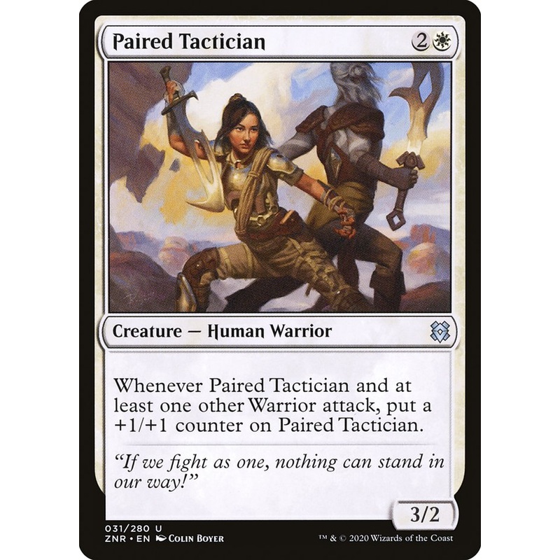 Paired Tactician [Zendikar Rising]