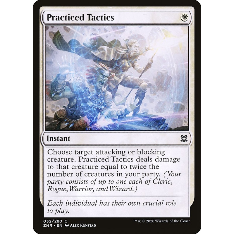 Practiced Tactics [Zendikar Rising]