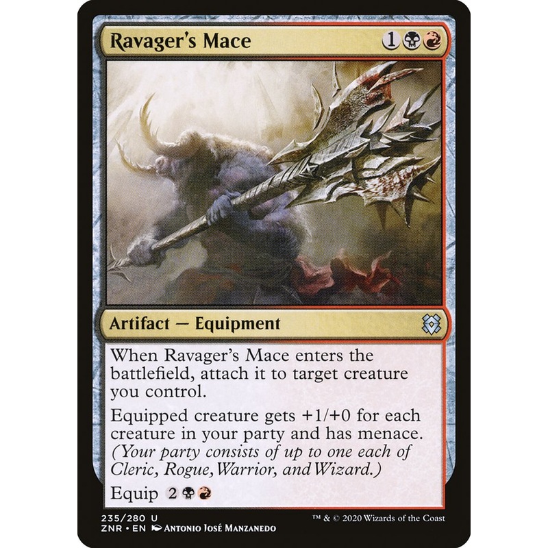 Ravager's Mace [Zendikar Rising]