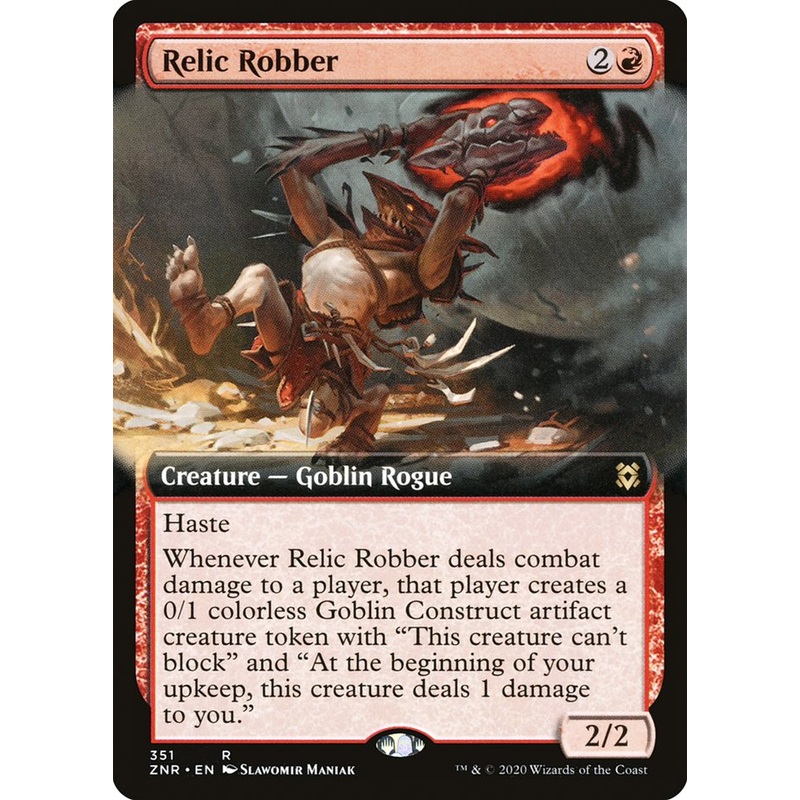 Relic Robber (Extended Art) [Zendikar Rising]