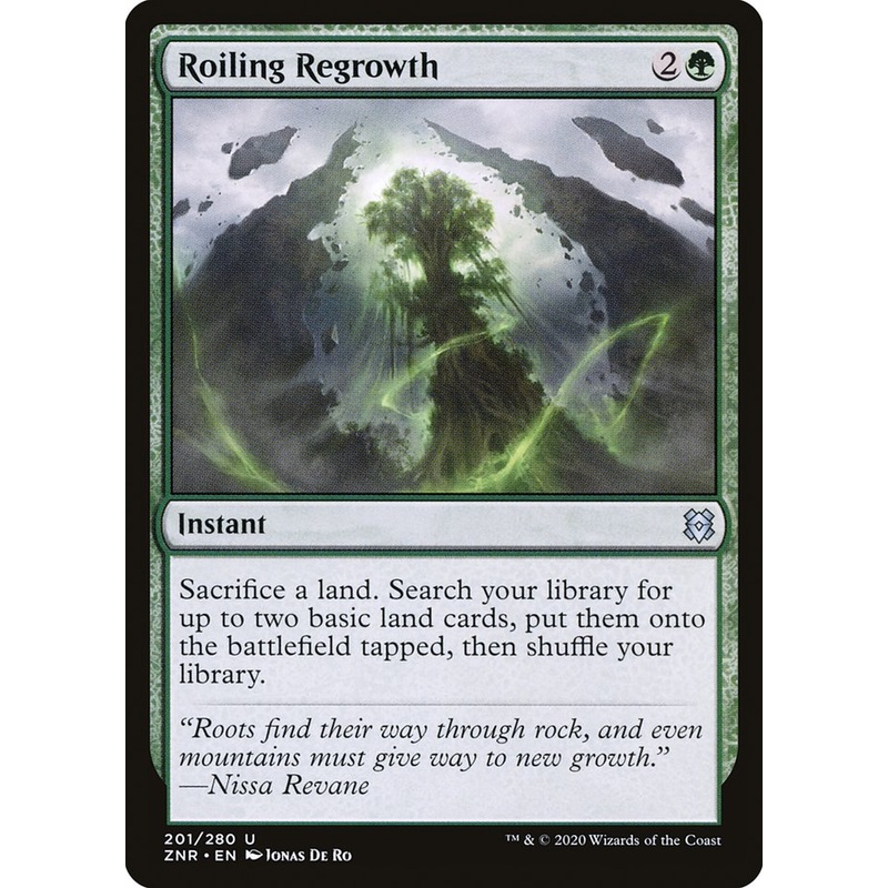 Roiling Regrowth [Zendikar Rising]