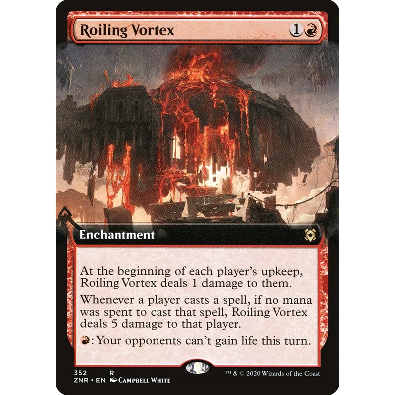 Roiling Vortex (Extended Art) [Zendikar Rising]