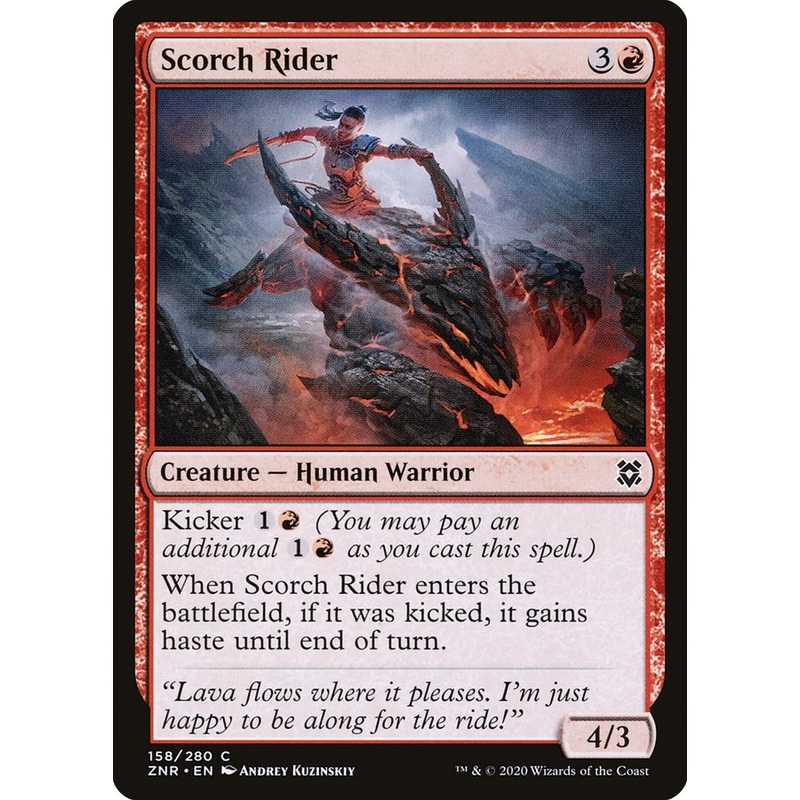 Scorch Rider [Zendikar Rising]