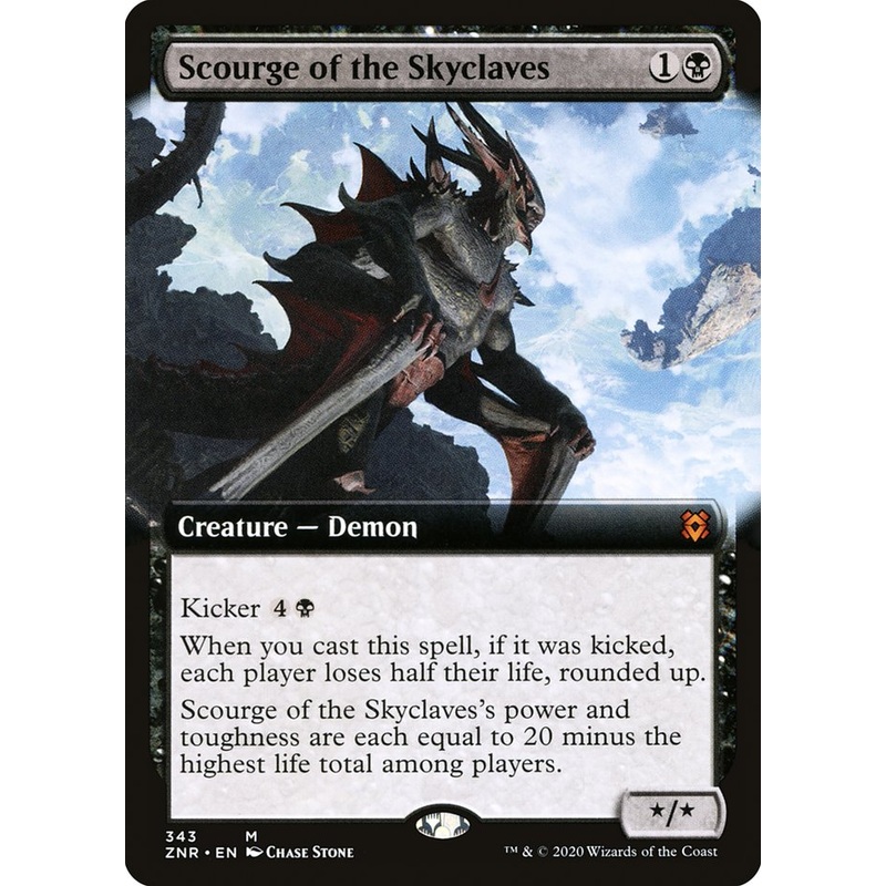 Scourge of the Skyclaves (Extended Art) [Zendikar Rising]