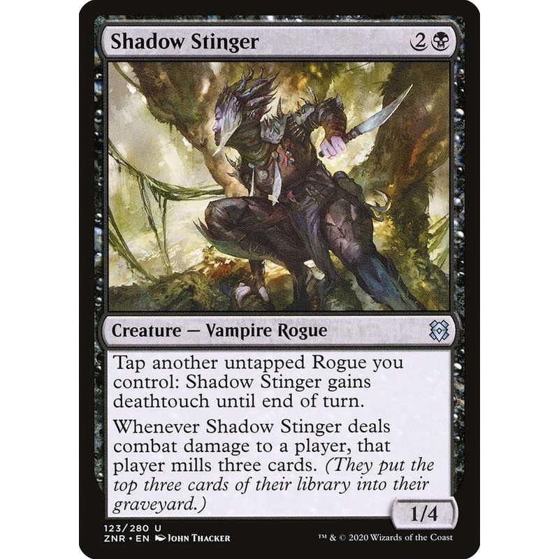 Shadow Stinger [Zendikar Rising]