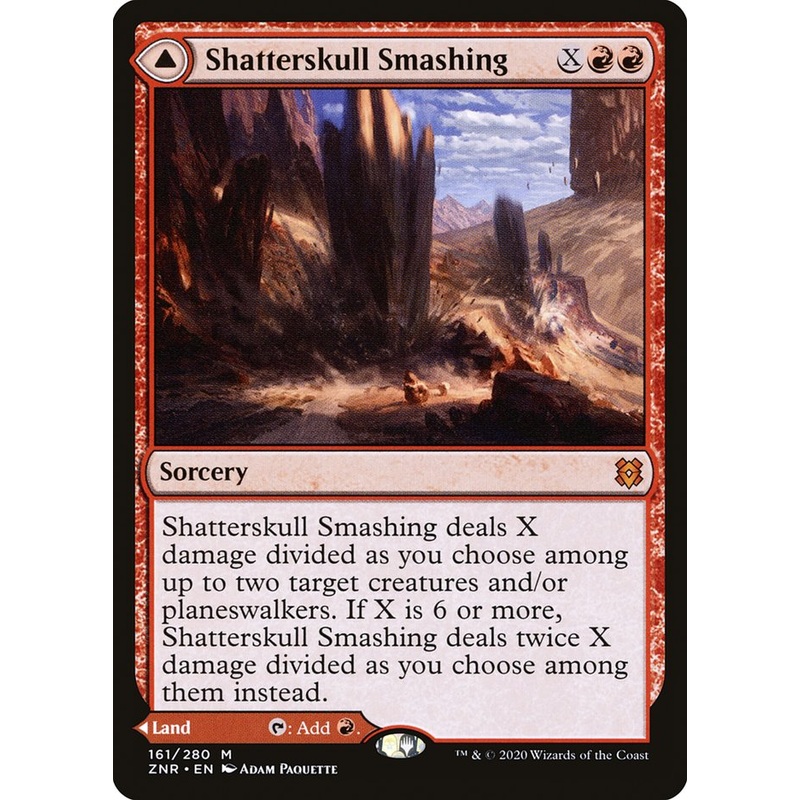Shatterskull Smashing // Shatterskull, the Hammer Pass [Zendikar Rising]