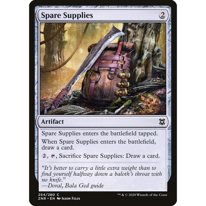 Spare Supplies [Zendikar Rising]