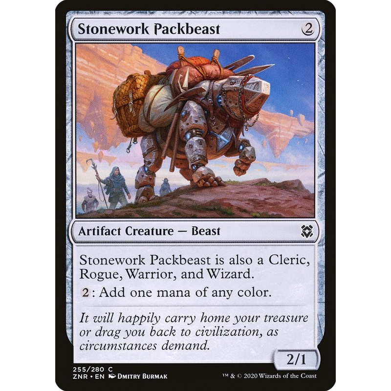Stonework Packbeast [Zendikar Rising]