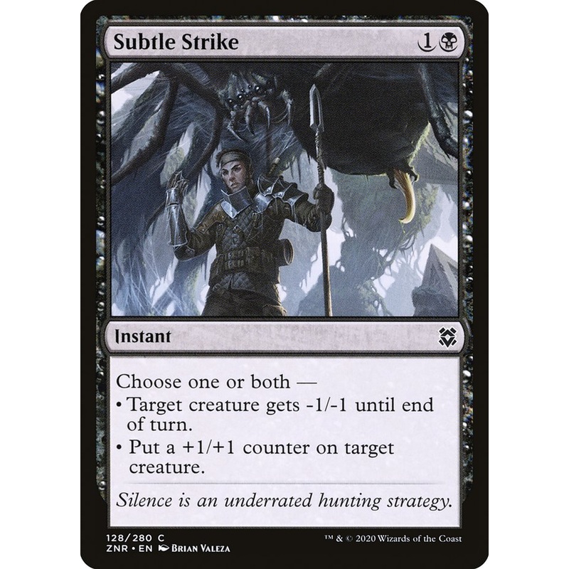 Subtle Strike [Zendikar Rising]