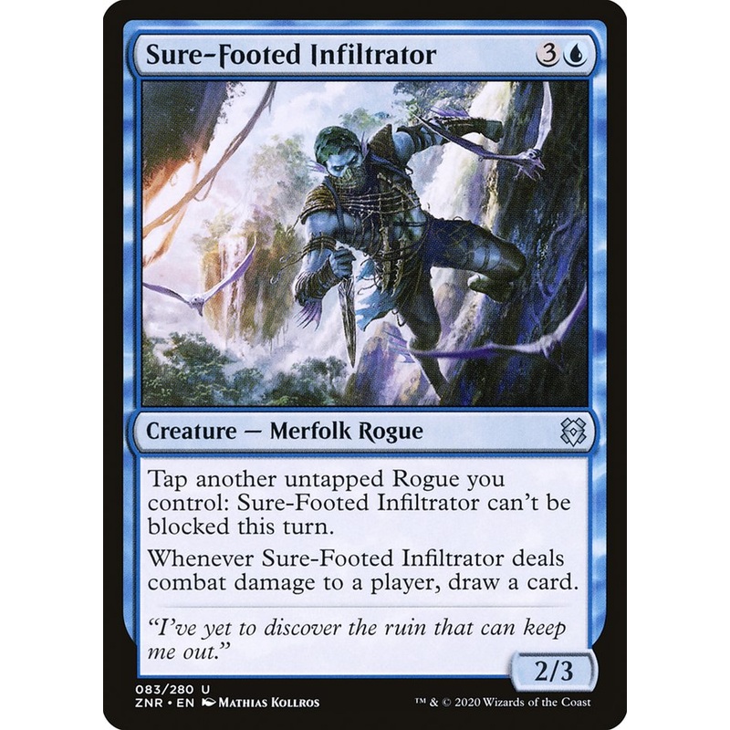 Sure-Footed Infiltrator [Zendikar Rising]