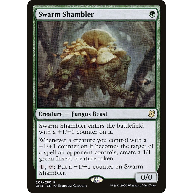 Swarm Shambler [Zendikar Rising]