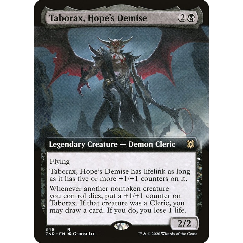 Taborax, Hope's Demise (Extended Art) [Zendikar Rising]