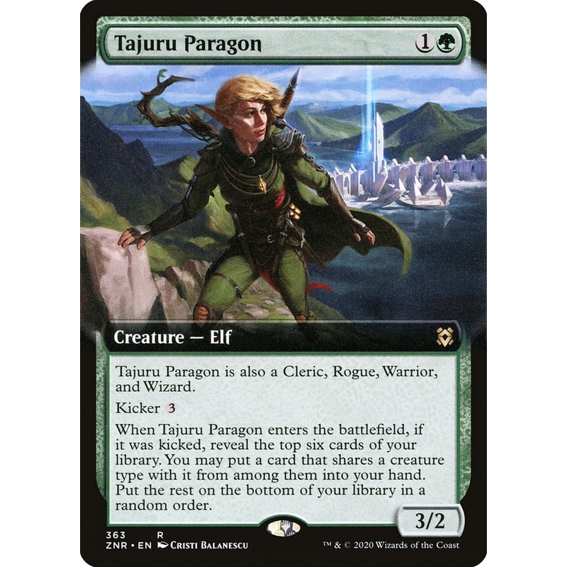 Tajuru Paragon (Extended Art) [Zendikar Rising]