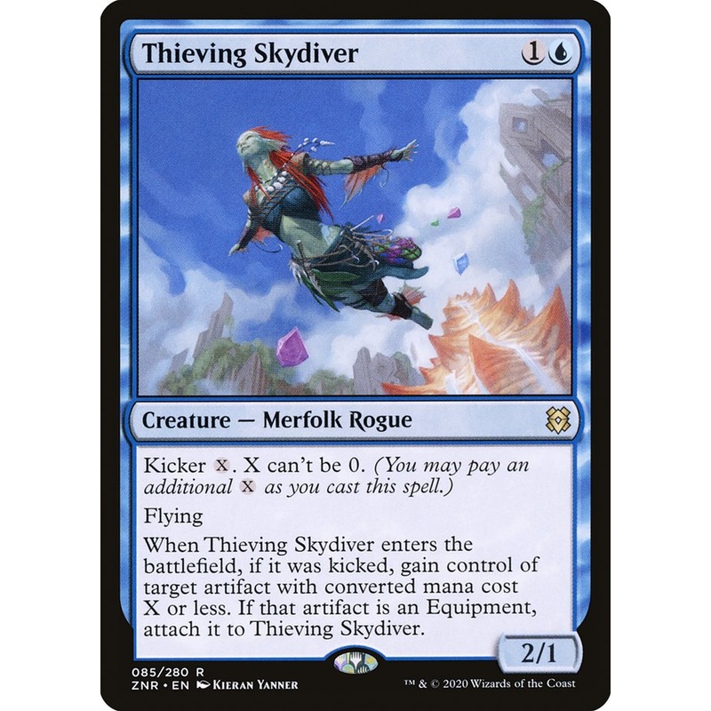 Thieving Skydiver [Zendikar Rising]