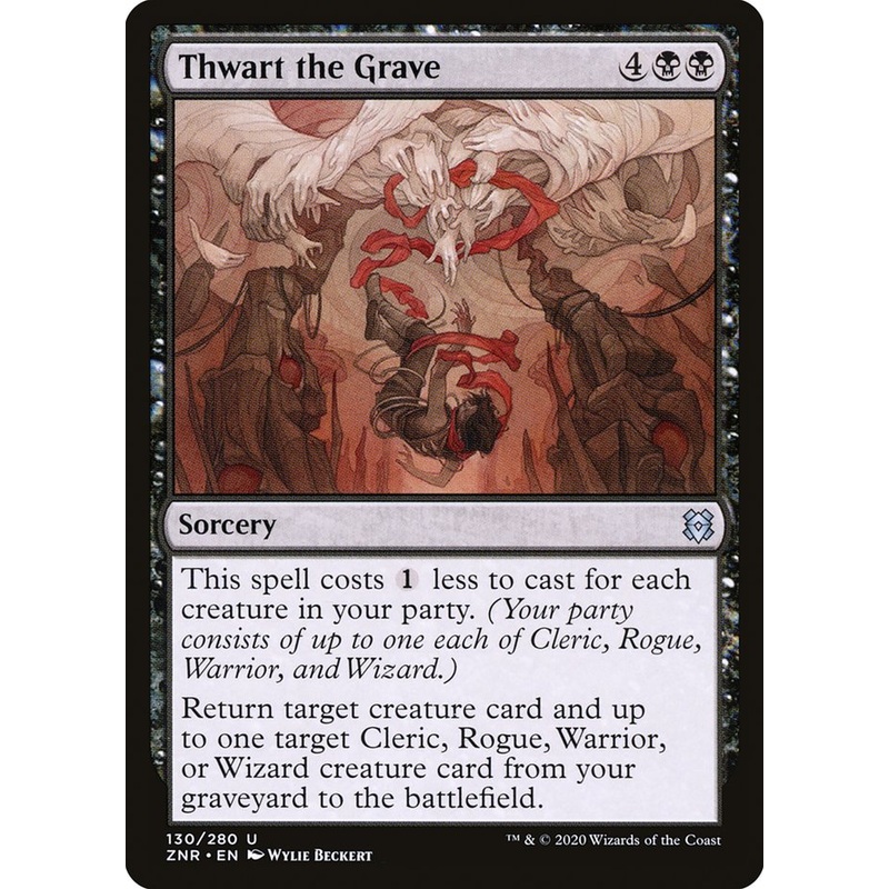 Thwart the Grave [Zendikar Rising]