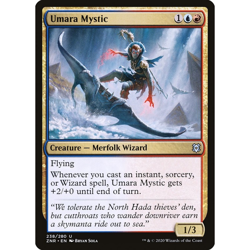 Umara Mystic [Zendikar Rising]