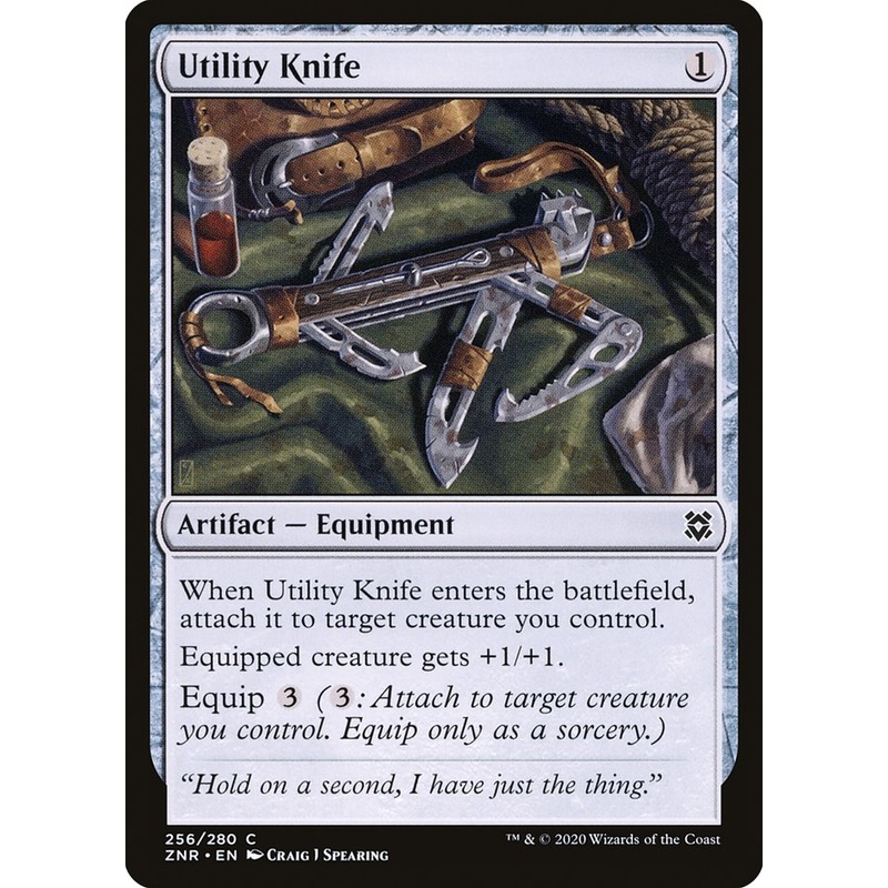 Utility Knife [Zendikar Rising]