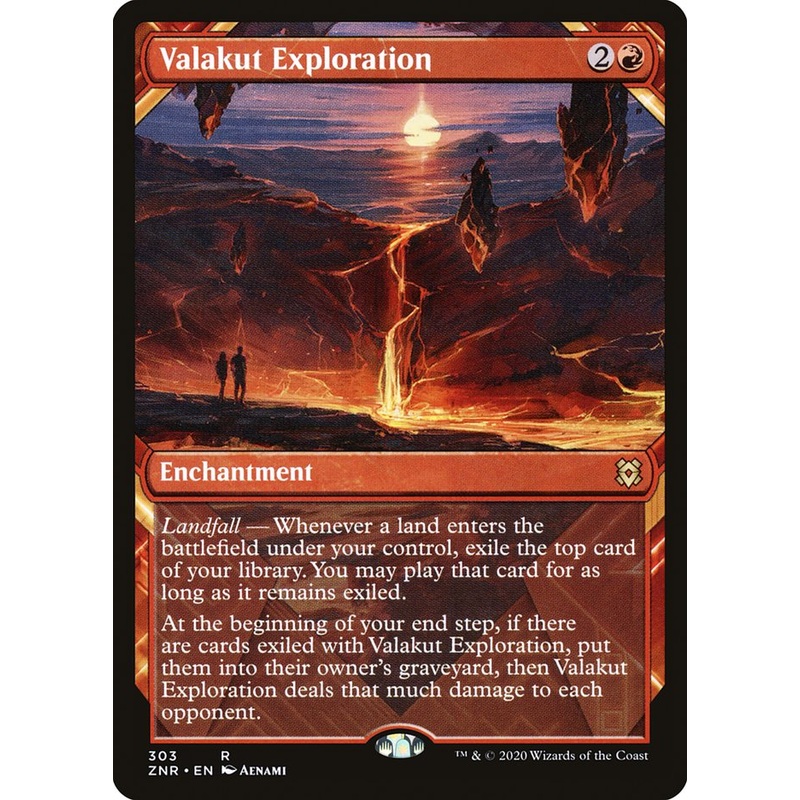 Valakut Exploration (Showcase) [Zendikar Rising]