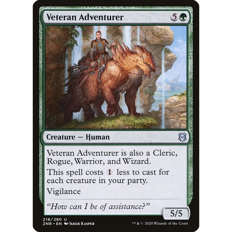 Veteran Adventurer [Zendikar Rising]