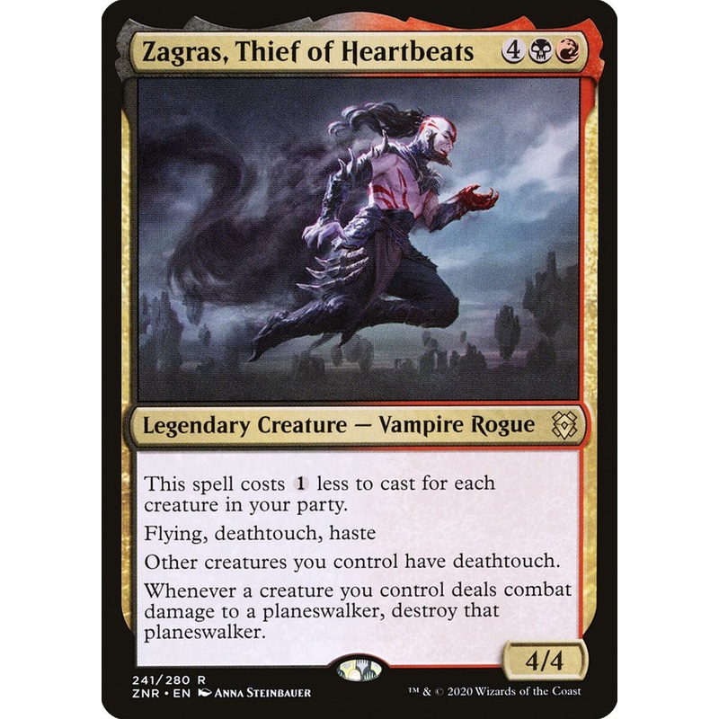 Zagras, Thief of Heartbeats [Zendikar Rising]